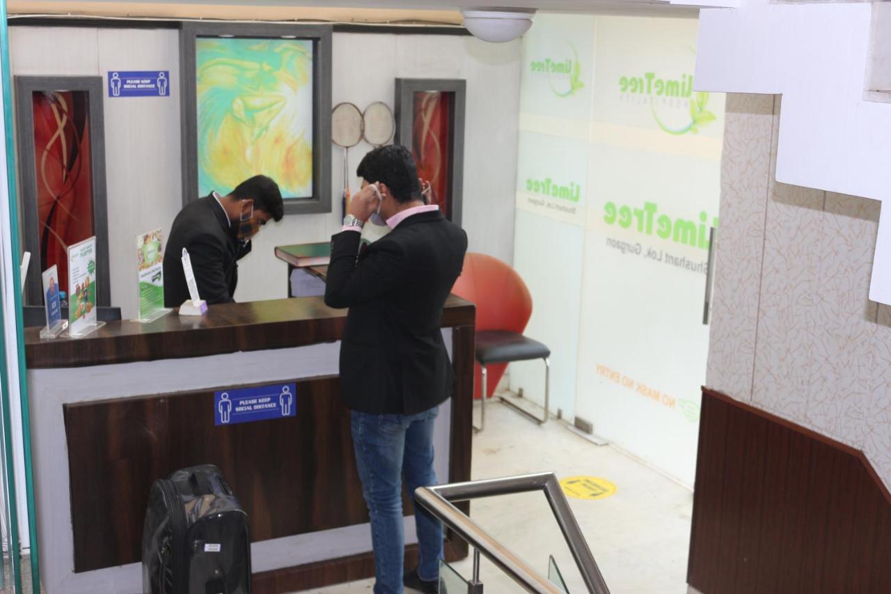Lime Tree Hotel Sushant Lok Gurgaon Sector 29 Next To Iffco Chowk Metro ภายนอก รูปภาพ
